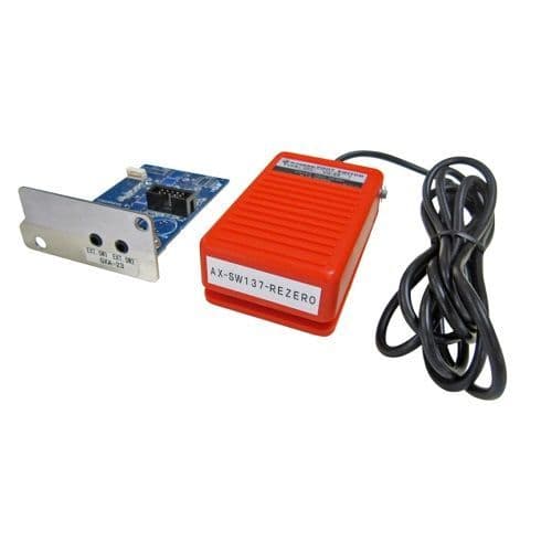 A&D | External Key Input Interface with the AX-SW137-REZERO Foot Switch | Oneweigh.co.uk