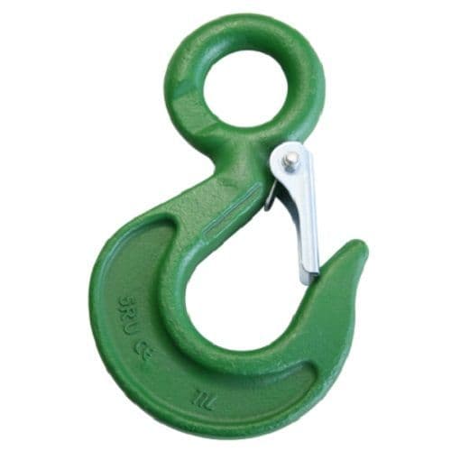 Dini Argeo Fixed Hook, MAX 8t, with safety lock