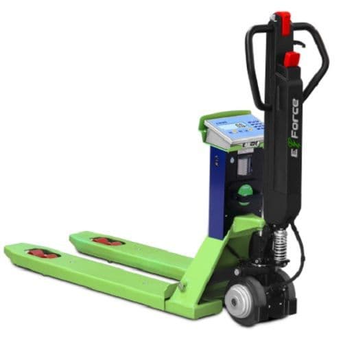 Dini Argeo | TPW E-Force Trade Approved Electric Pallet Truck Scale | Oneweigh.co.uk
