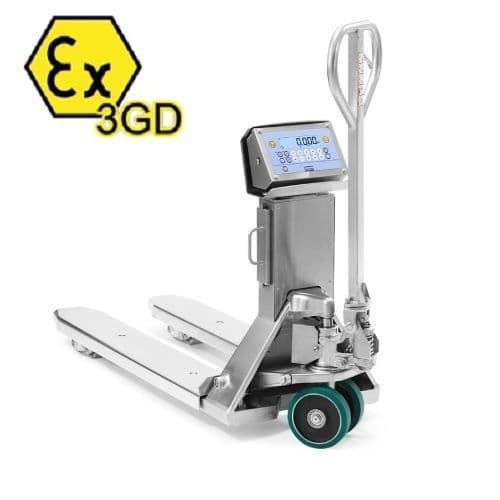 Dini Argeo TPWIEX3GD Stainless Steel Pallet Truck Scale