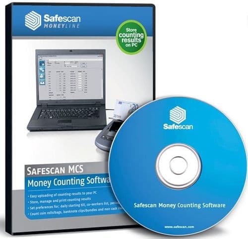 Safescan Money Counting Software for 6155 Coin Counter MCS 3.2